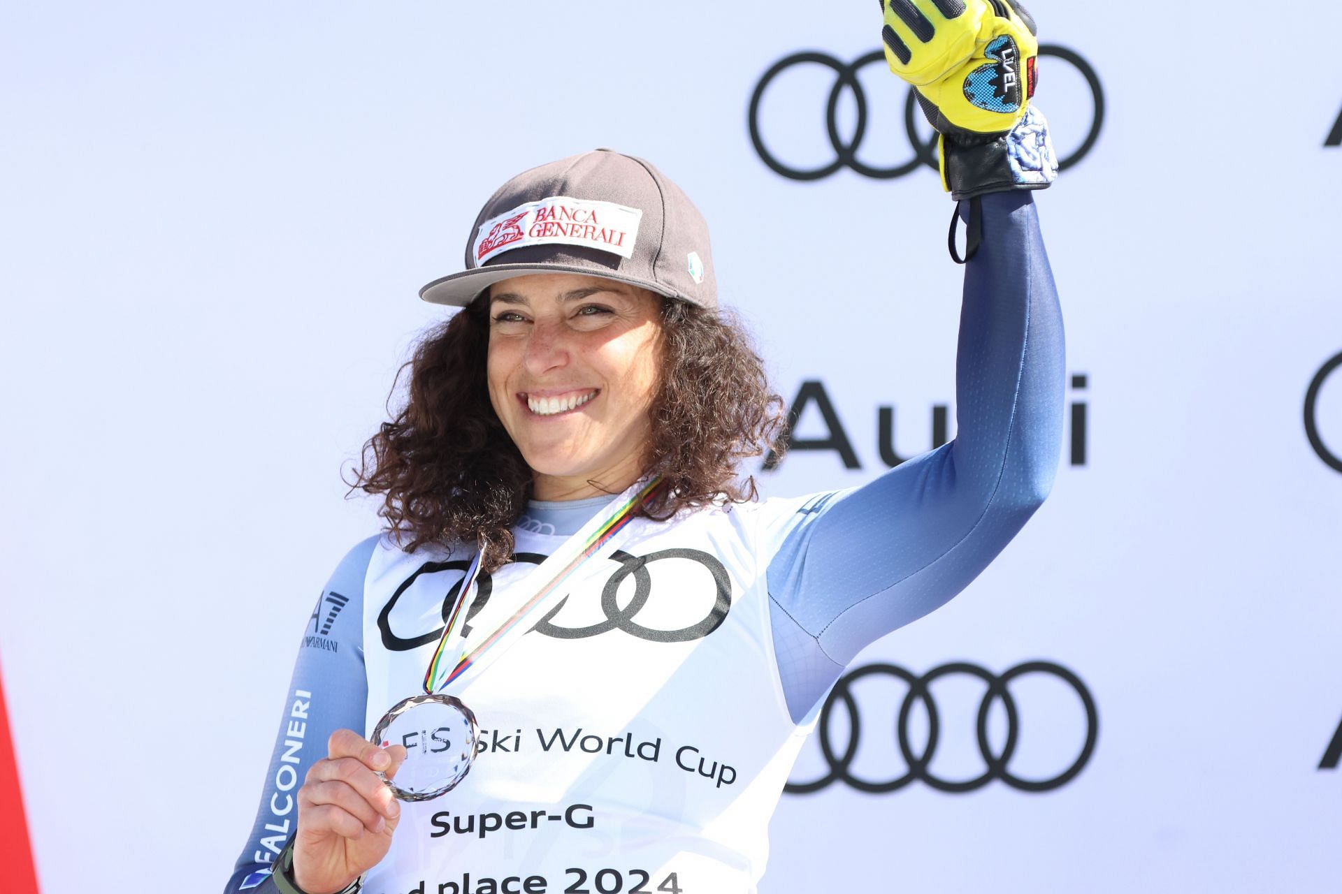 Federica Brignone at the Audi FIS Alpine Ski World Cup Finals (Image via Getty)