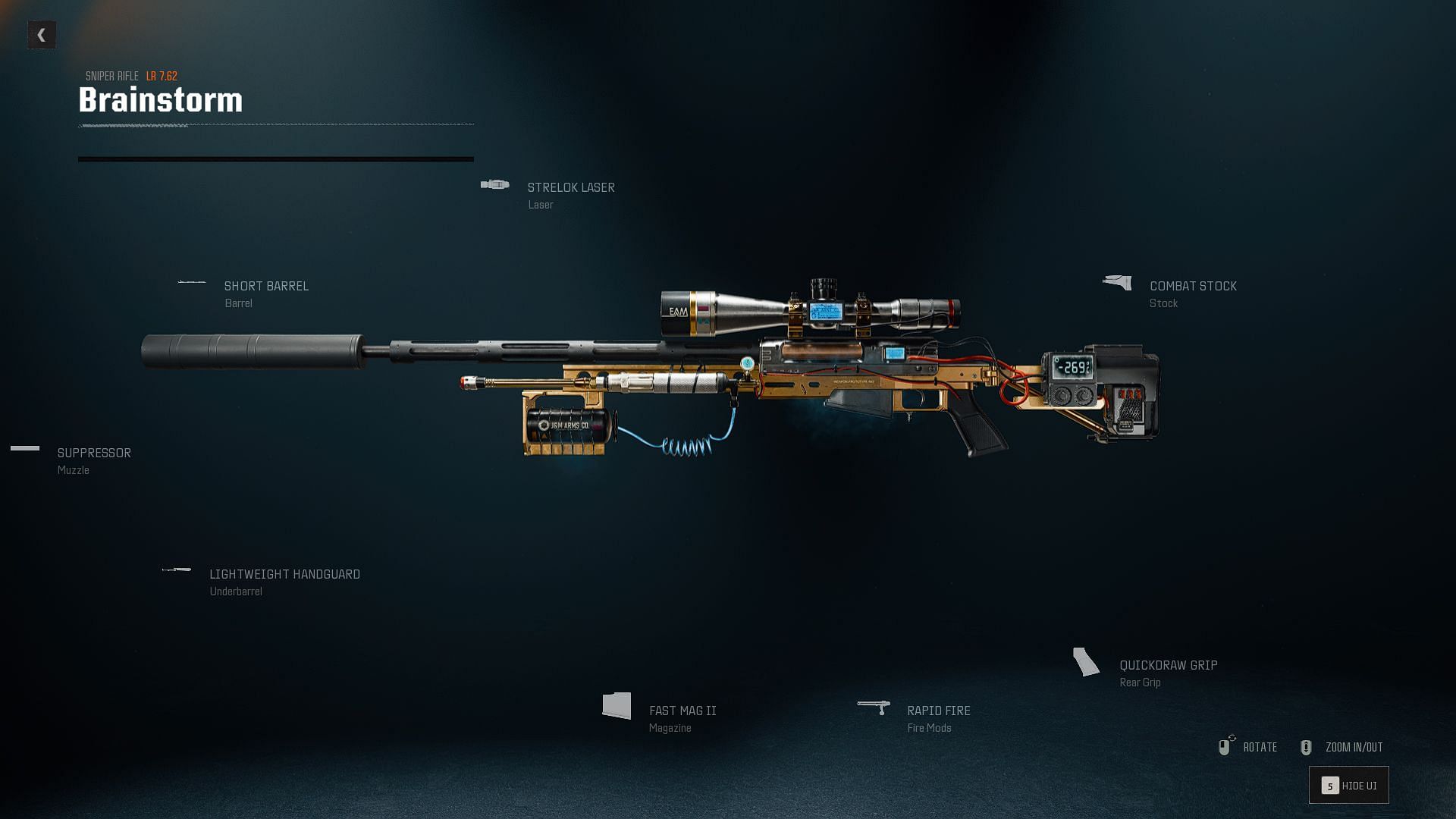 Building the best Quickscope Sniper Rifle loadout in Black Ops 6 with the LR 7.62 (Image via Activision)