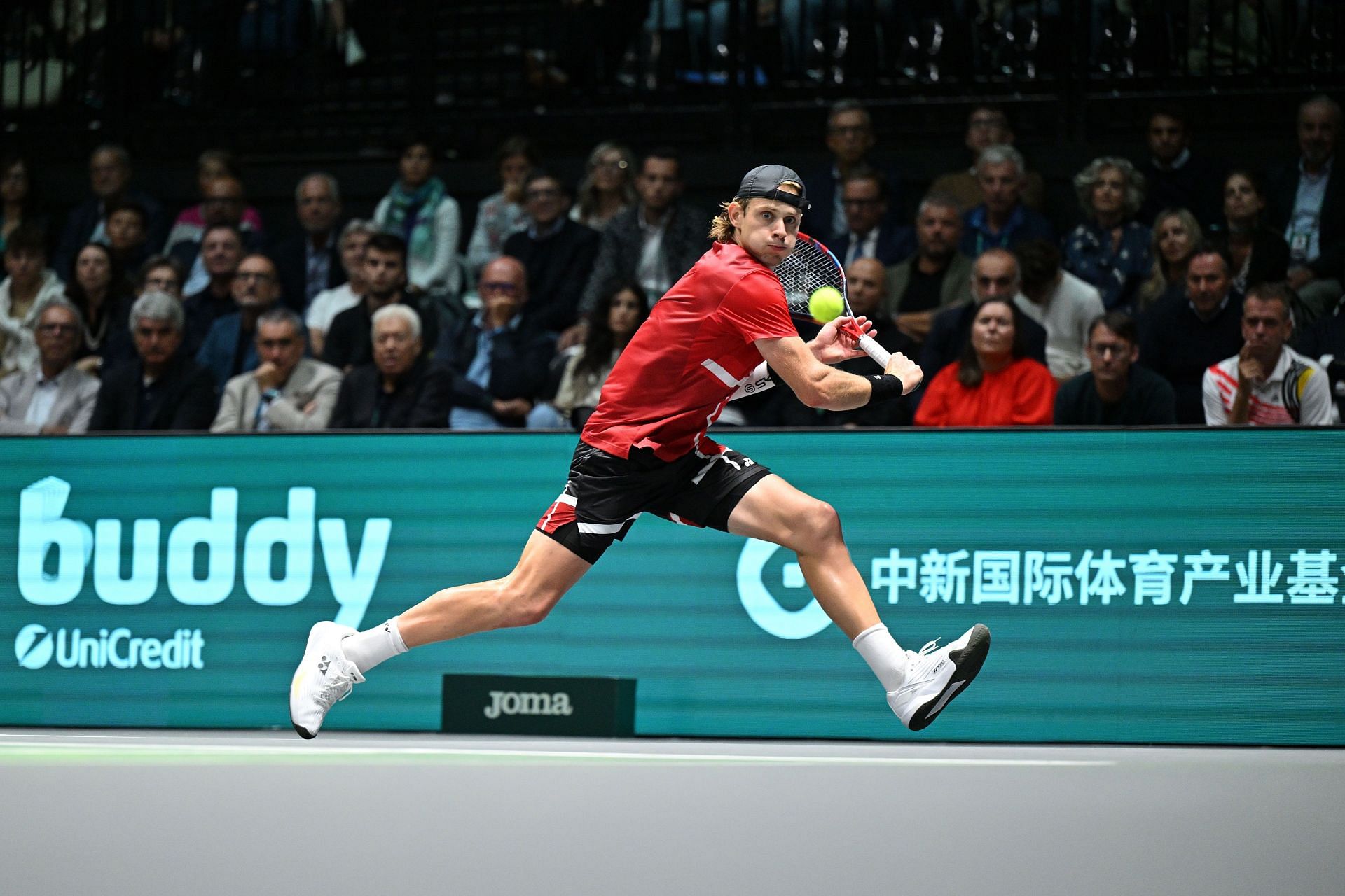 Bergs in action in the 2024 Davis Cup Finals- Source: Getty