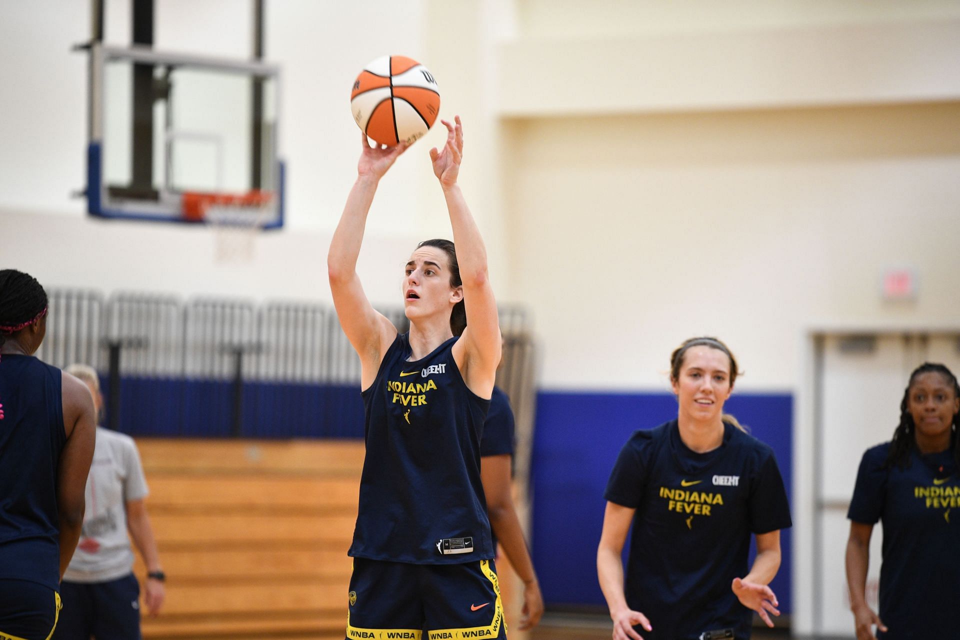 WNBA: SEP 21 Indiana Fever Practice and Media Availability - Source: Getty