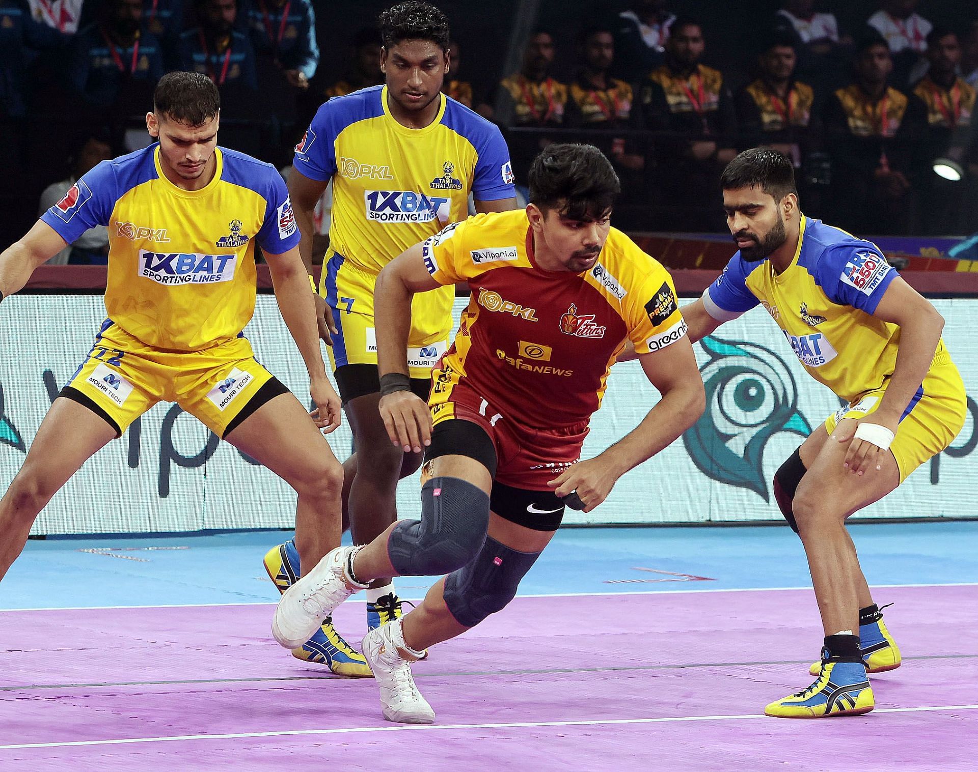 Tamil Thalaivas vs Telugu Titans