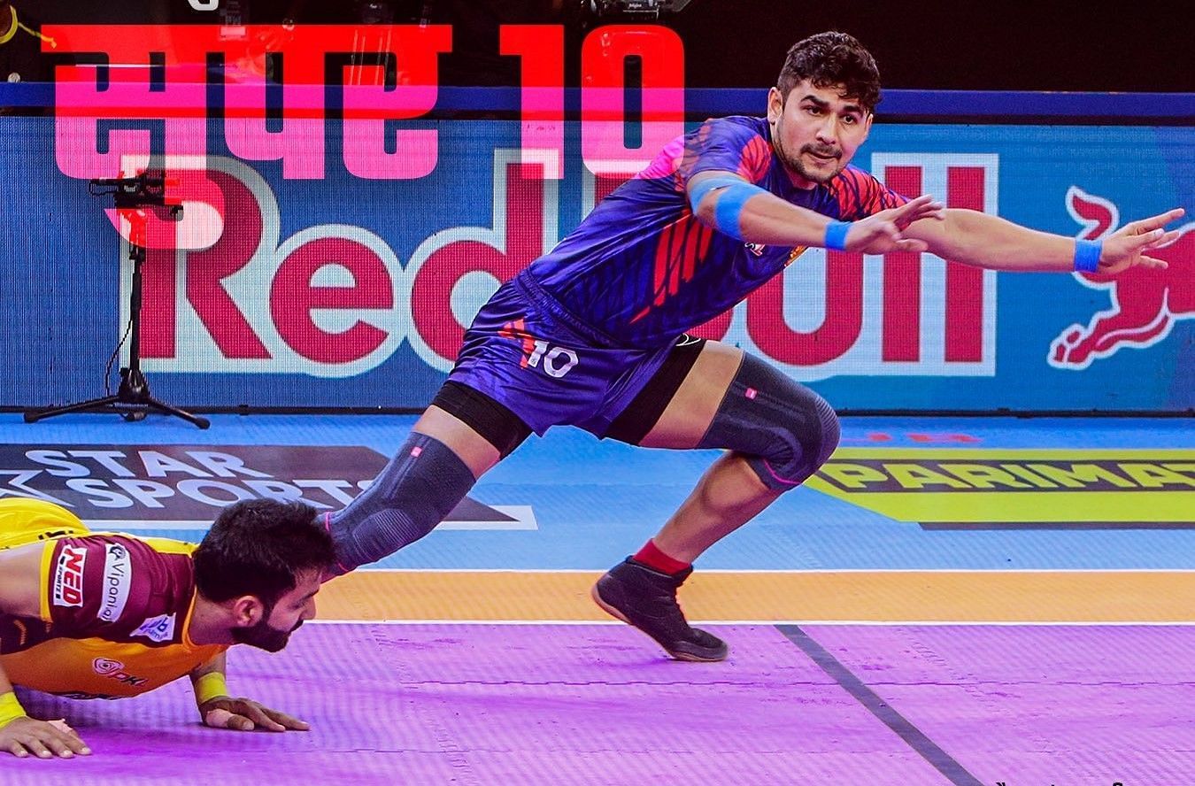 नवीन कुमार का शानदार प्रदर्शन (Photo Credit - @ProKabaddi)