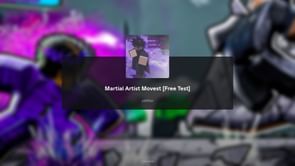 How to play Martial Artist Moveset