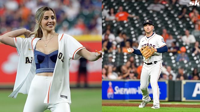 Watch: Alex Bregman’s wife Reagan Elizabeth puts her cooking skills on display with a delicious game day snack board