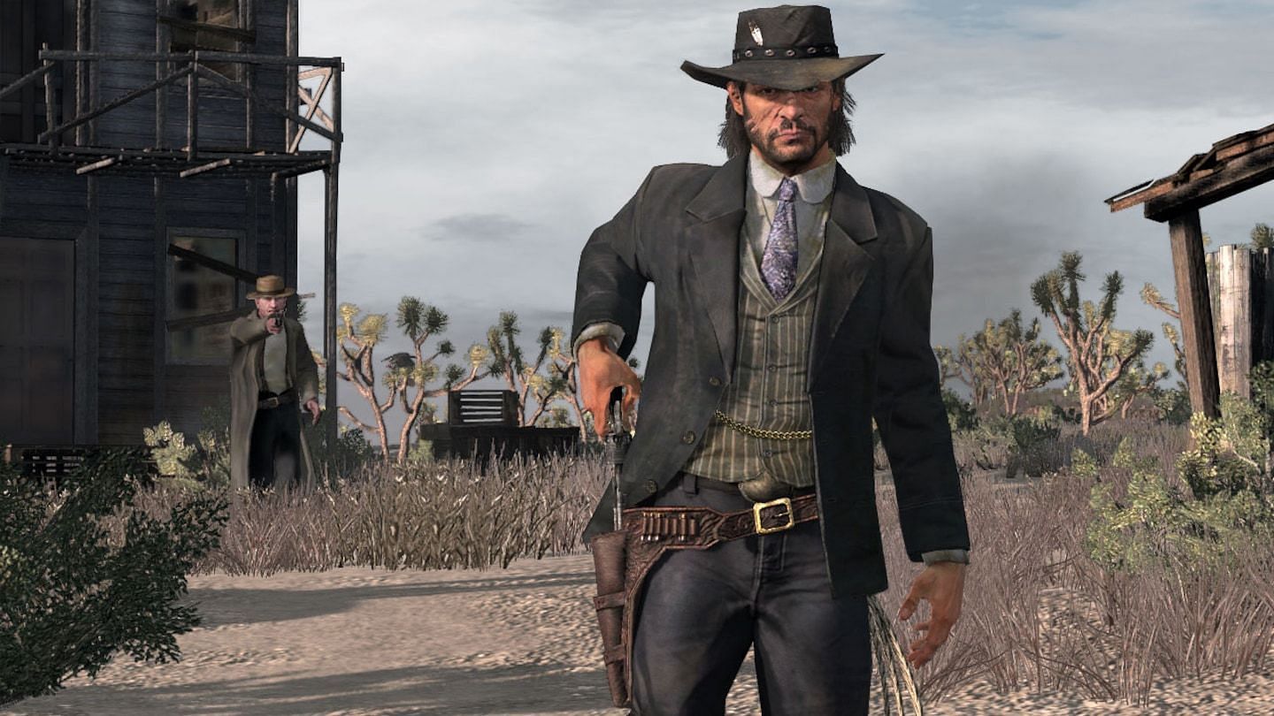 Red Dead 2's open world is more detailed in comparison (Image via Rockstar Games)