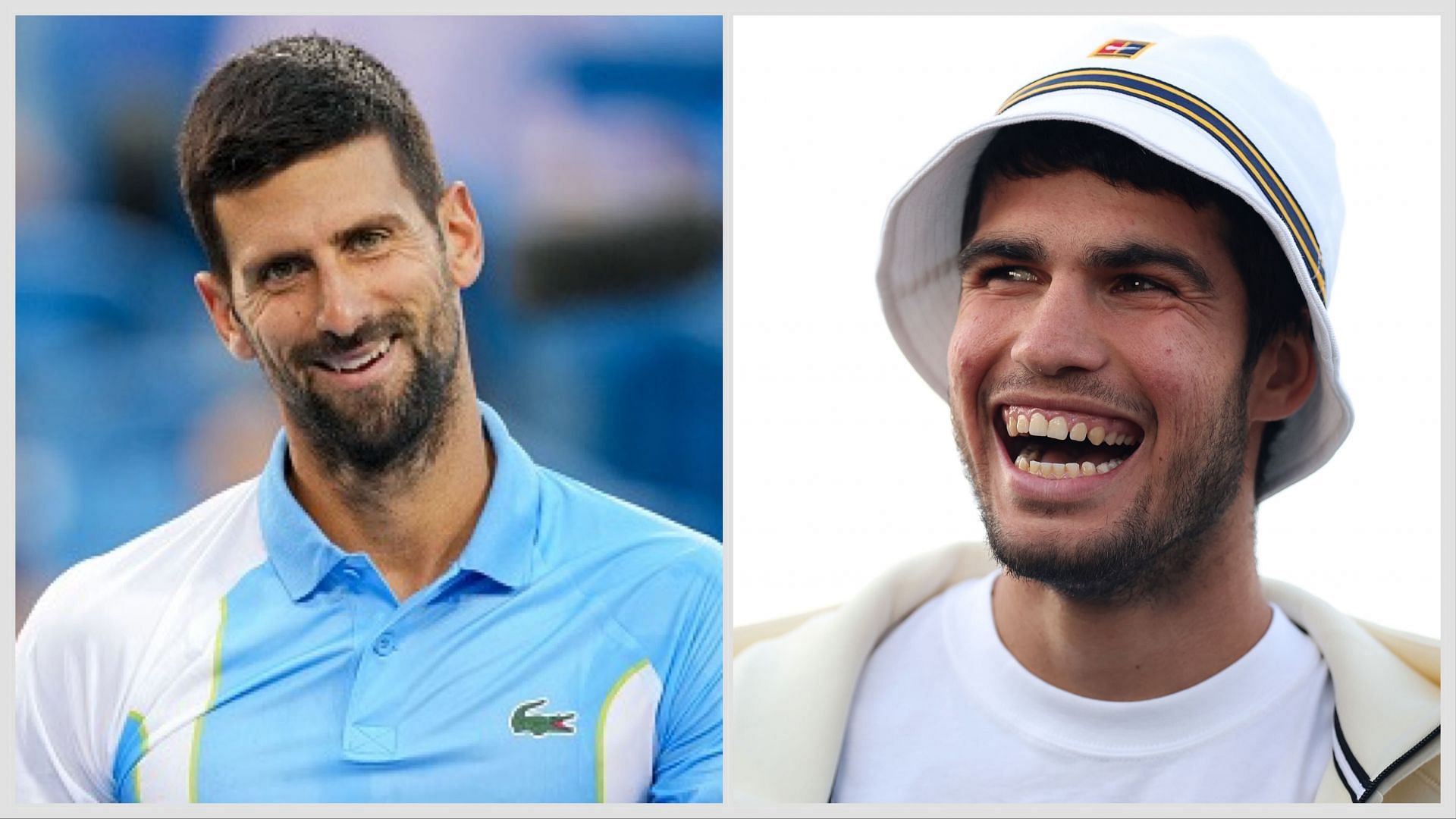 Novak Djokovic and Carlos Alcaraz (Source: Getty)