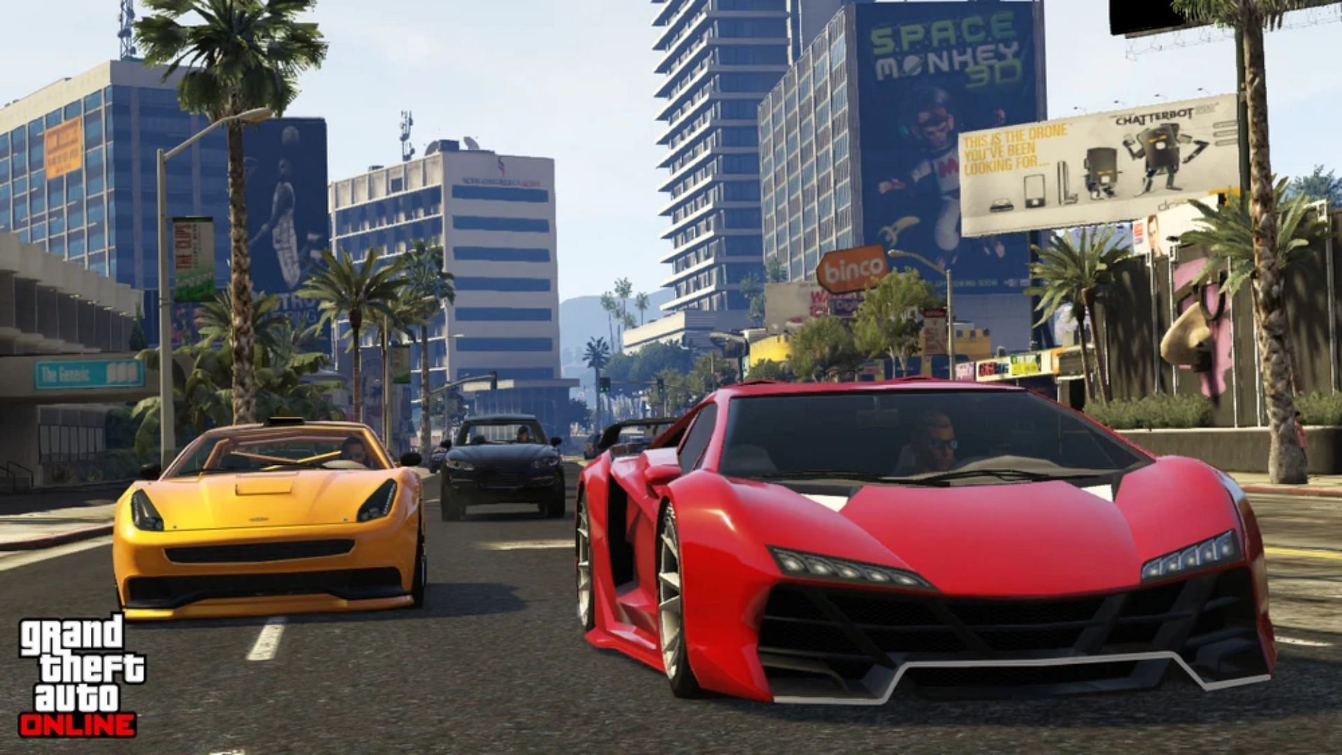 Vehicles are your closest partner in Grand Theft Auto 5 Online (Image via Rockstar Games)