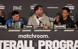 Regis Prograis exposes Jack Catterall’s manager in leaked DM saying he would smash ‘El Gato’ in wild moment at press event