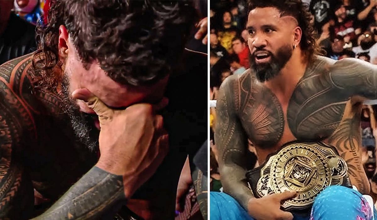 Jey Uso was mentioned during recent SmackDown. [Image credits: WWE &amp; WWE on USA YouTube]