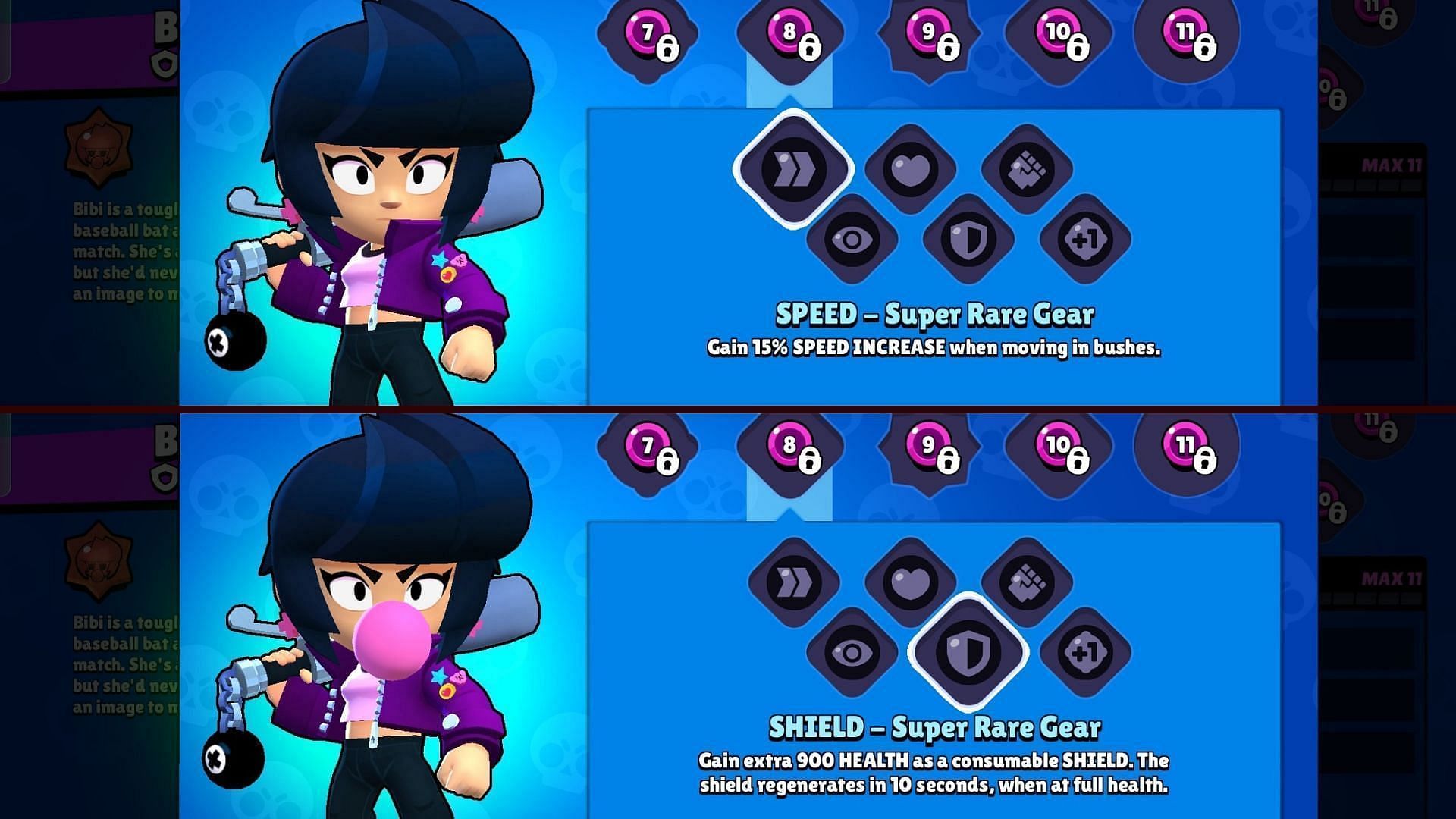 Speed and Shield Gear (Image via Supercell)