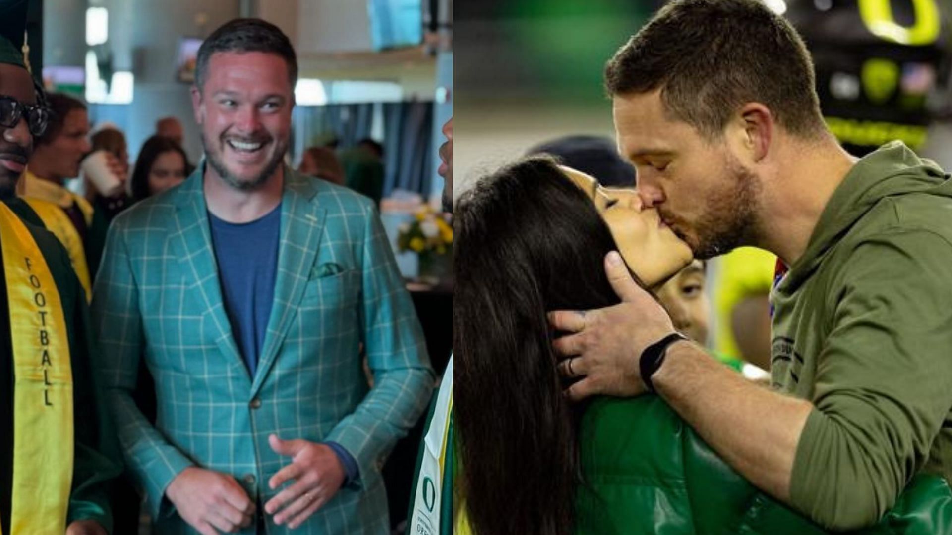 Dan Lanning heaps praise on wife for support (Image via @coachdanlanning on ig)