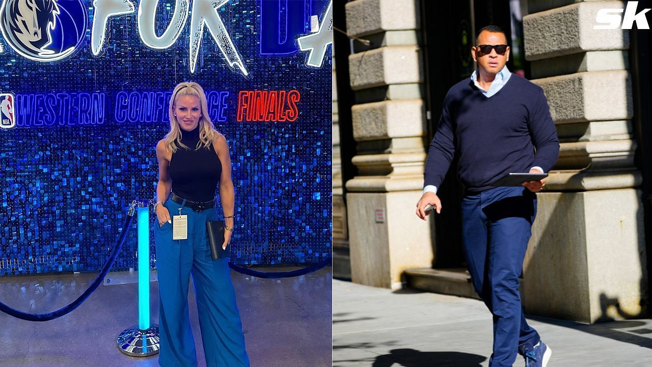 Alex Rodriguez joins girlfriend Jaclyn Cordeiro for a gym date after returning to NYC from NLCS action in L.A.. Credit: Jaclyn Cordeiro/Instagram