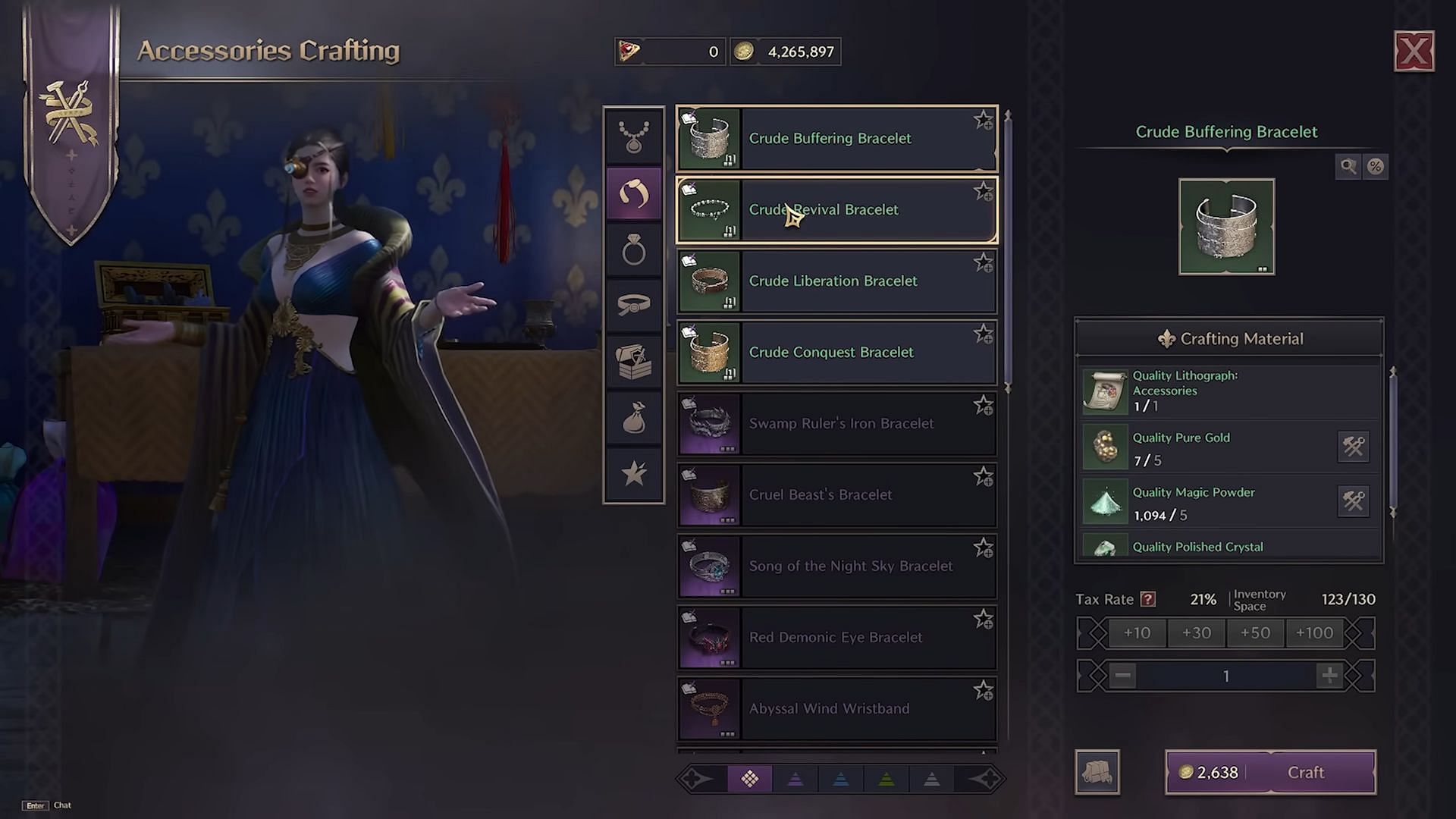 Spend Sollant to craft and upgrade items (Image via NCSoft || Deltia&#039;s Gaming/YouTube)