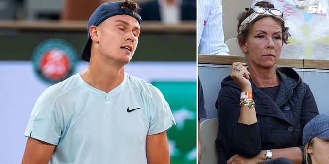 WATCH: Holger Rune complains about a "smell" at Shanghai Masters; mentions his mother's smoking during bizarre interaction in 2R vs Matteo Berrettini