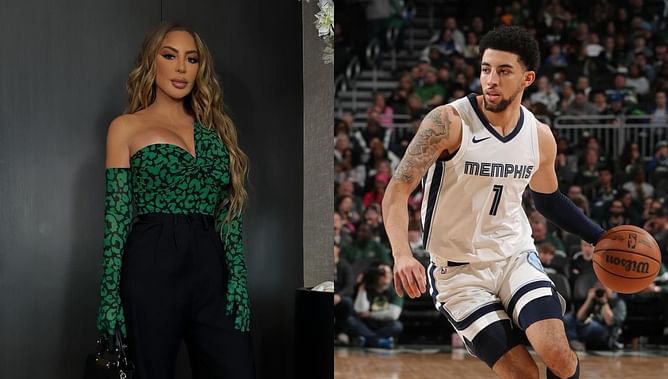 Larsa Pippen reacts after son Scotty Pippen Jr. delivers terrific double-double performance vs. Bulls