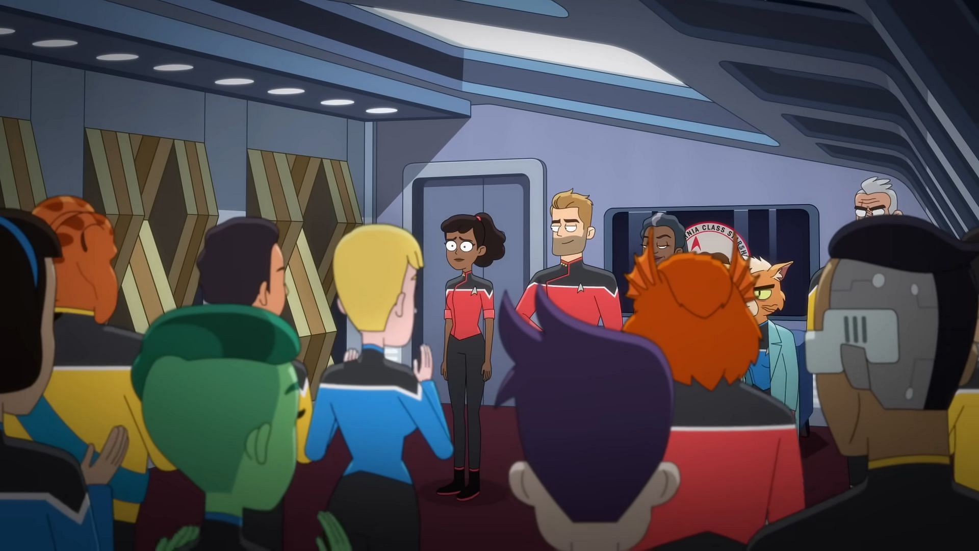 Star Trek: Lower Decks season 5 will feature a colorful cast of characters. (Image via Paramount+)