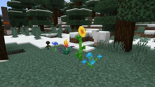 Each flower gives you different suspicious stew recipes in Minecraft (Image via Mojang Studios)