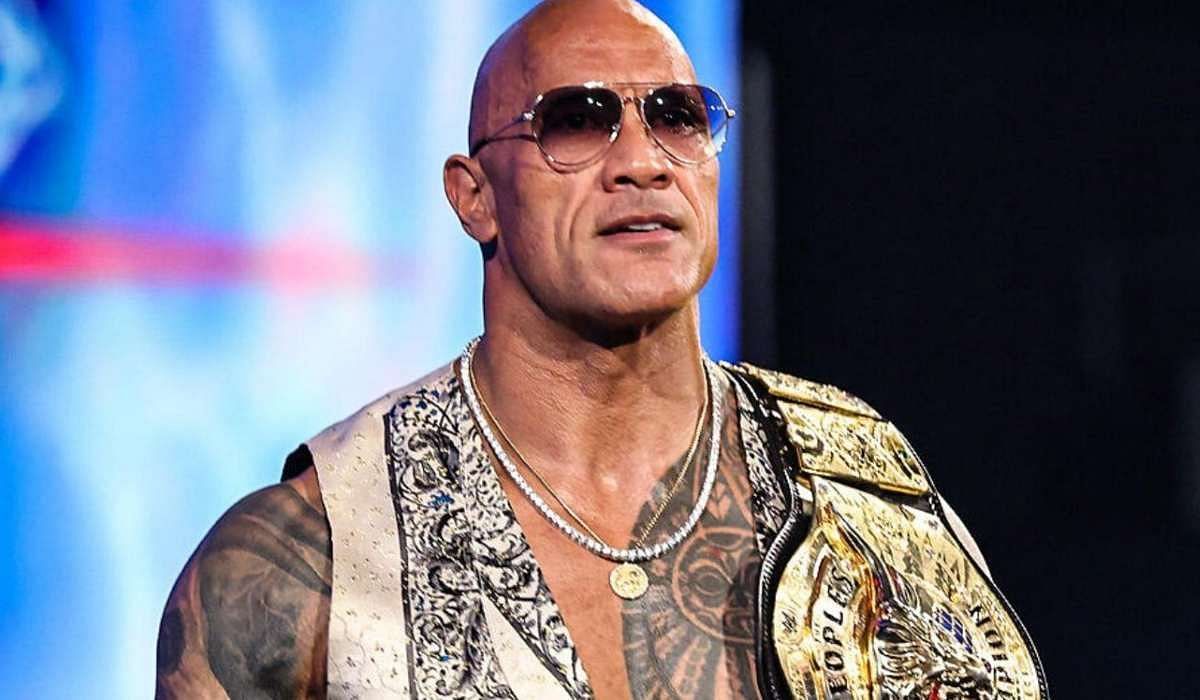 The Rock recently returned at WWE Bad Blood on October 5. Photo: WWE website