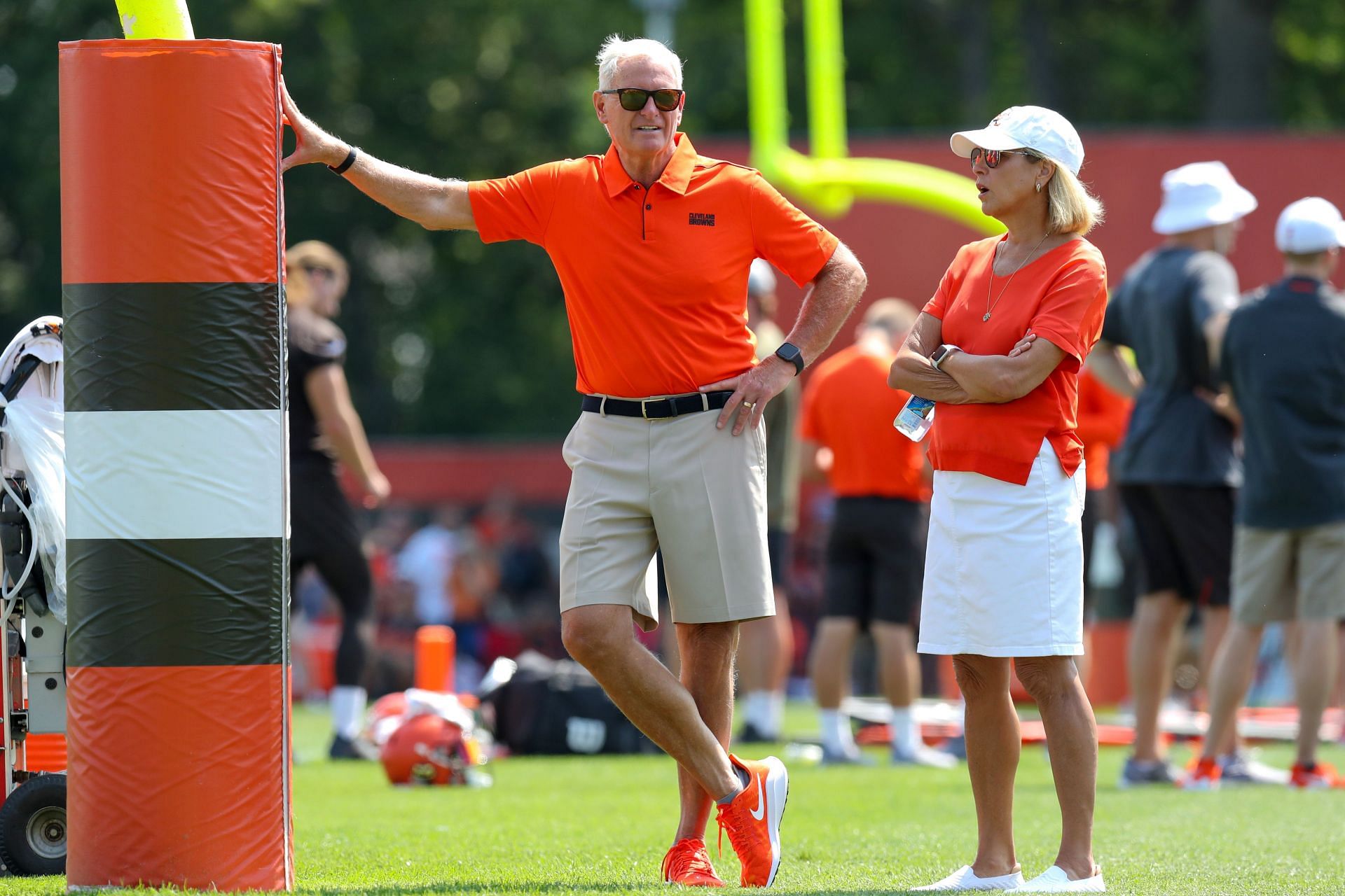 NFL: Cleveland Browns owners Jimmy and Dee Haslam - Source: Getty