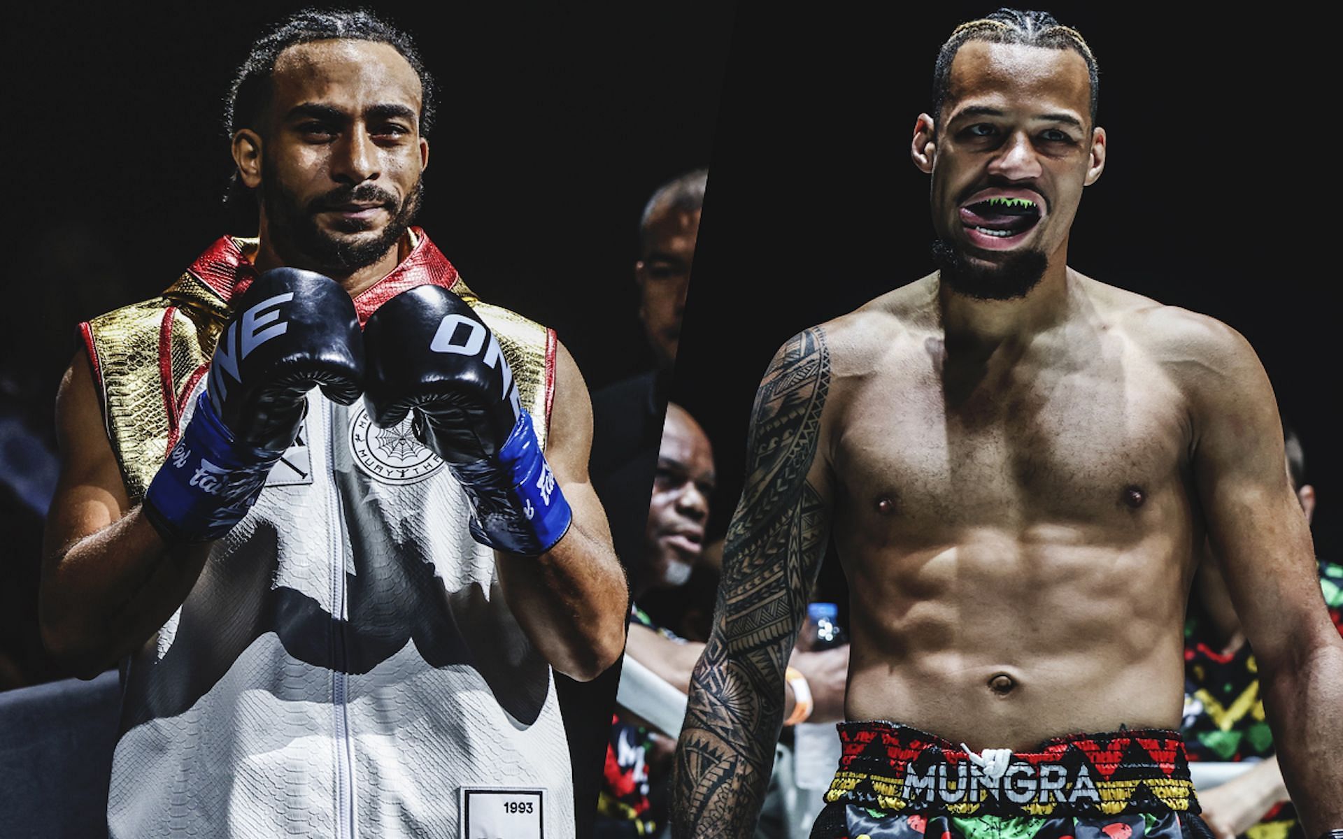 ONE lightweight kickboxing world champion Alexis Nicolas (left) is ready to take out his old foe and challenger Regian Eersel (right) for the second time.