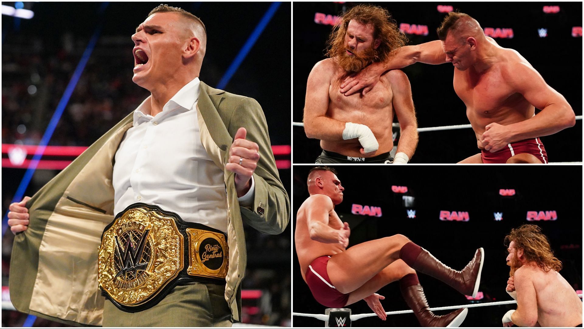 The current WWE World Heavyweight Champion Gunther