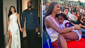 "Y'all ain't sh*t my poor baby": Dwyane Wade's wife Gabrielle Union in stitches as daughter Kaavia becomes latest victim of TikTok trend