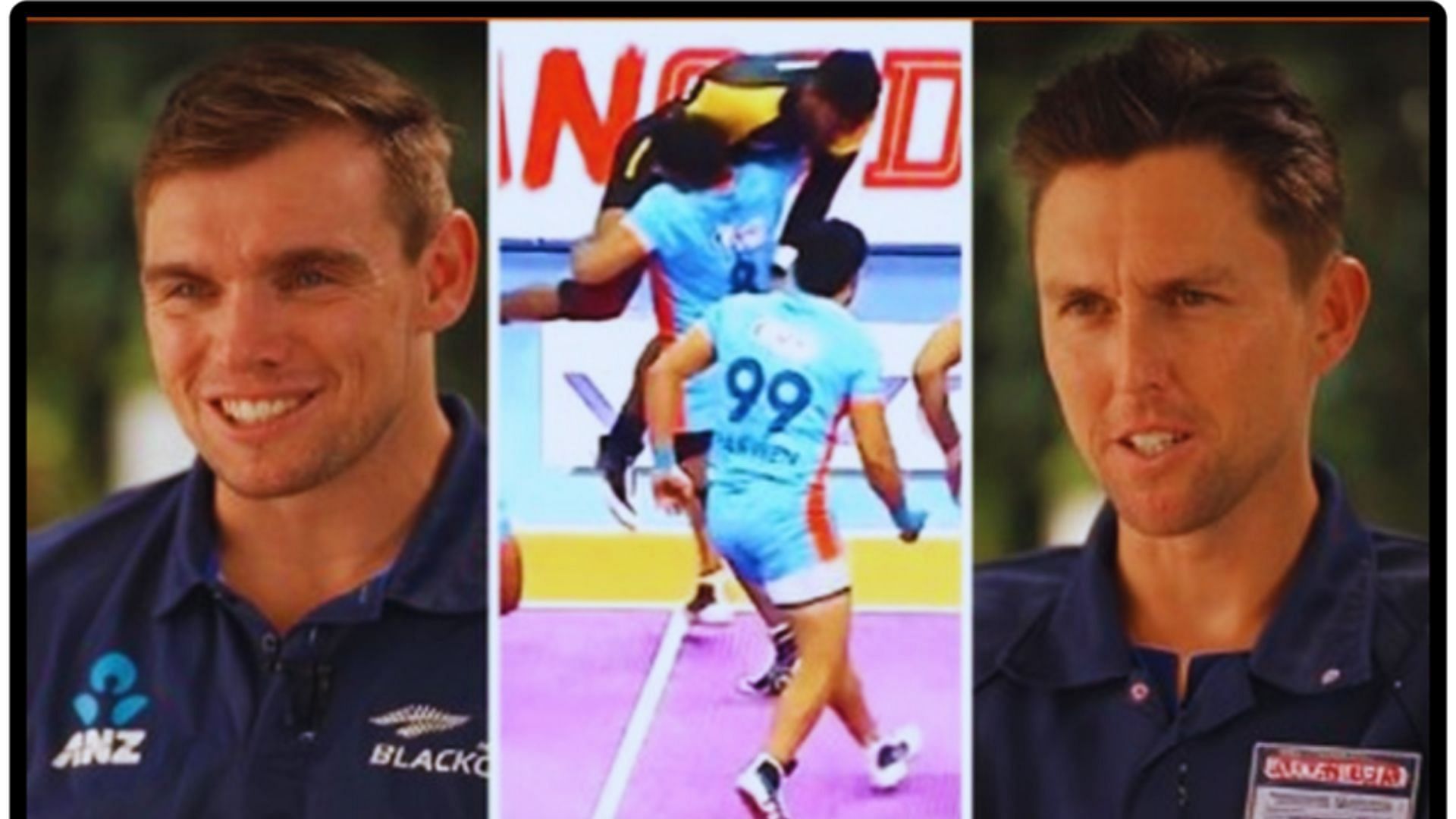 [WATCH] New Zealand cricketers react to &lsquo;intense&rsquo; moves by PKL stars ft. Trent Boult and Tom Latham (Image via Star Sports)