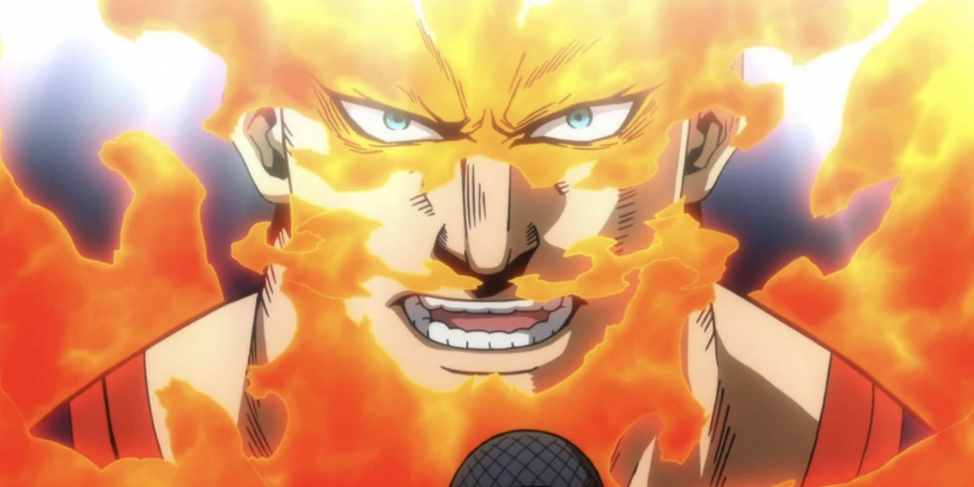 Endeavor as seen in anime (Image via Studio Bones)