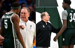 Tom Izzo tells fans to expect a "quarterback controversy" as Michigan State coach finalizes starting five guys