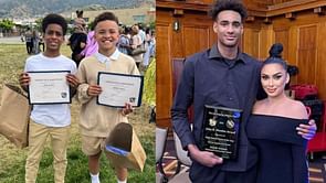 "Lefty Arenas = the next James Harden": Hoops fans react to video of Gilbert Arenas' second son and Alijah Arenas' brother, Aloni