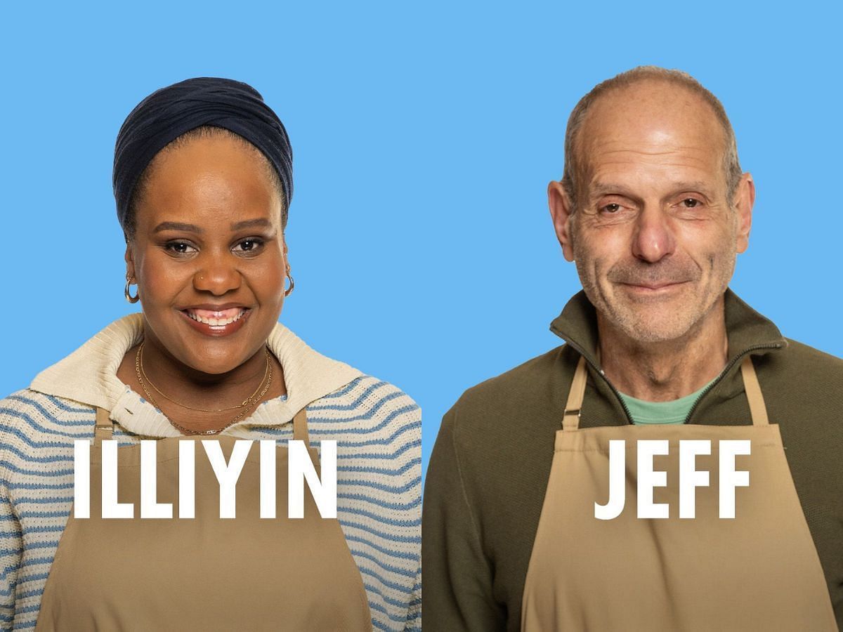 The Great British Bake Off contestants Illiyin and Jeff