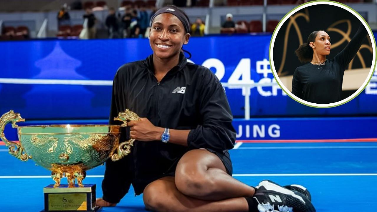 Coco Gauff opened up about taking inspiration from WNBA MVP A