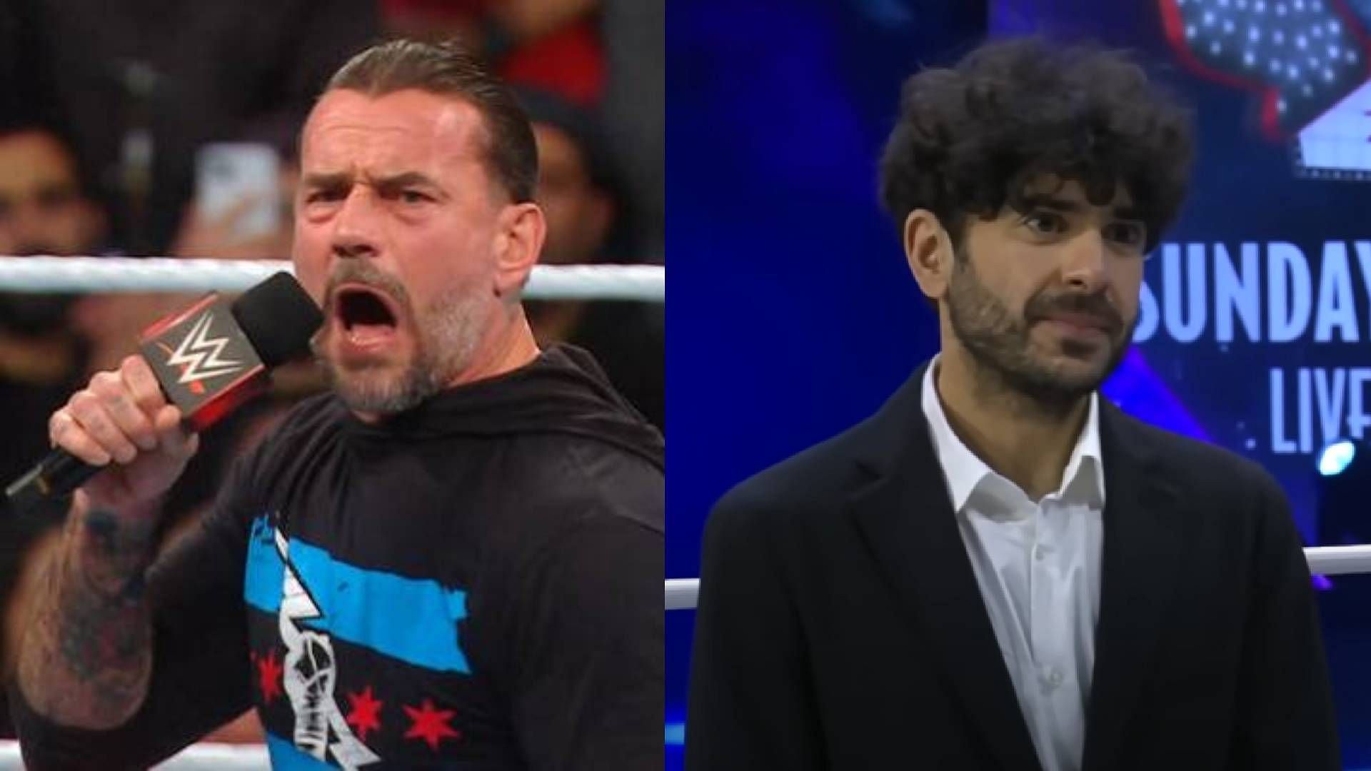 CM Punk and Tony Khan