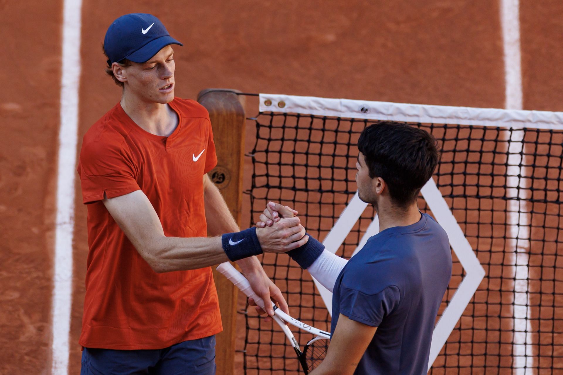 Jannik Sinner and Carlos Alcaraz (Source: Getty)