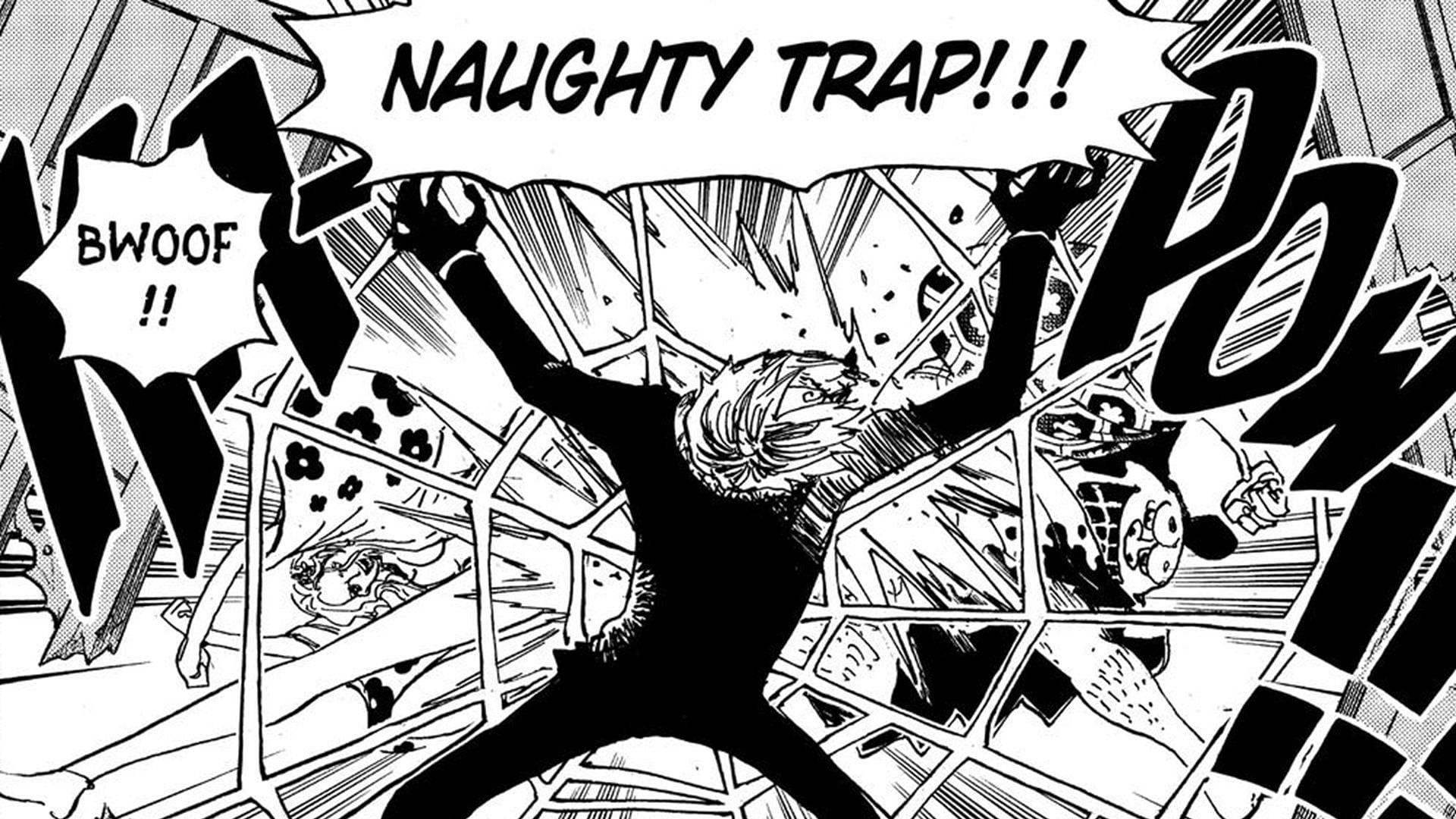 Sanji in One Piece chapter 997 (Image via Shueisha)