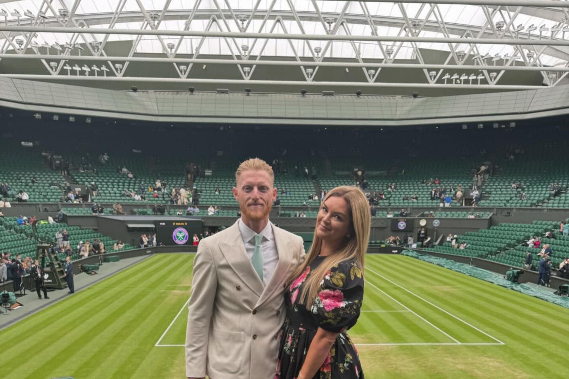 Ben Stokes with wife Clare Ratcliffe (Image via Instagram-@clarey11)
