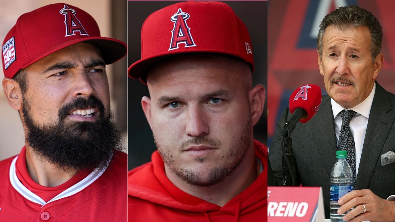 (Left to Right) Anthony Rendon, Mike Trout and Arte Moreno (Images from - Getty)