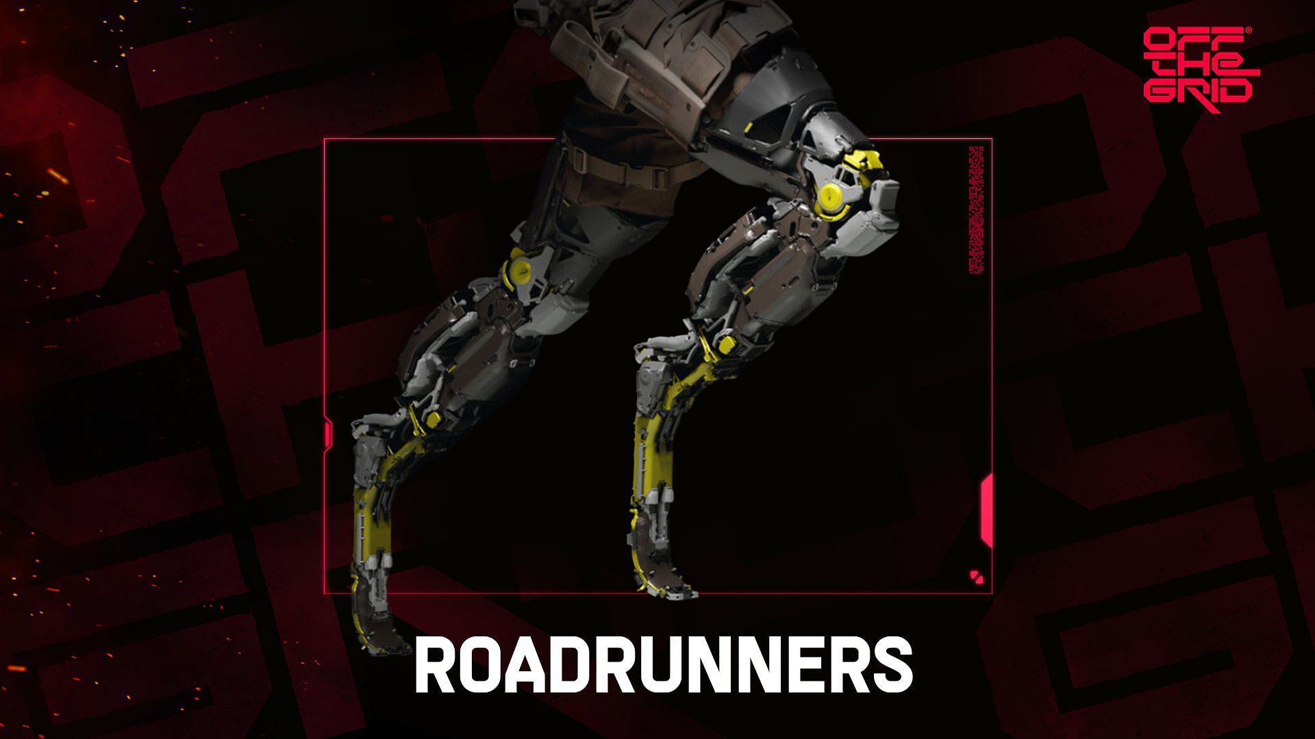 Roadrunners cyberlimb (Image via Gunzilla Games)