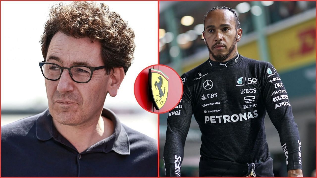 Lewis Hamilton was never a choice for Ferrari under Mattia Binotto (Getty Images)