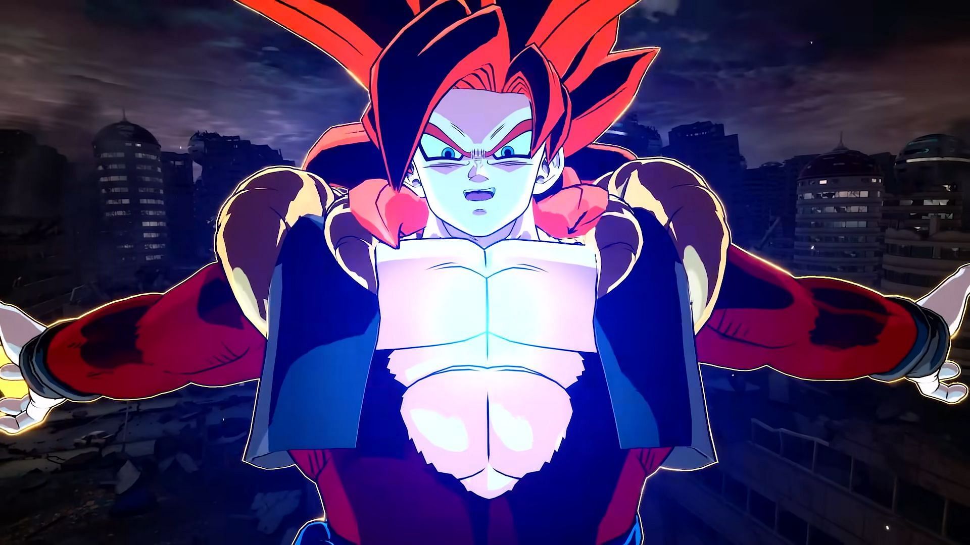 The GT Gogeta fusion form (Image via Bandai Namco)