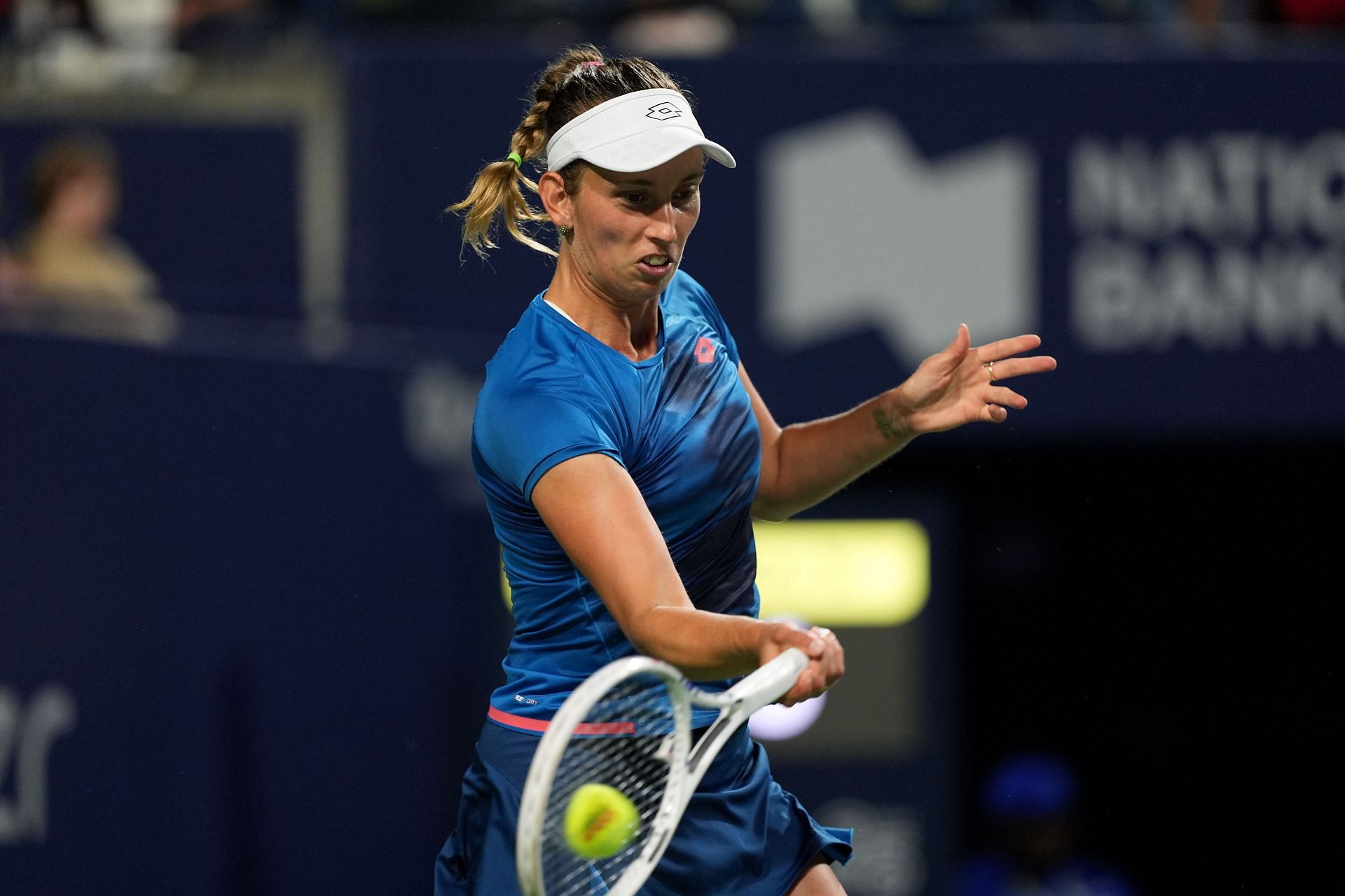 Elise Mertens in action at the 2024 National Bank Open 2024 (Picture: Getty)