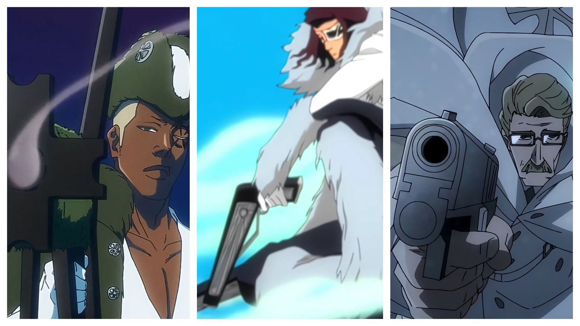 Kyoraku&#039;s enemies (Image via Studio Pierrot)