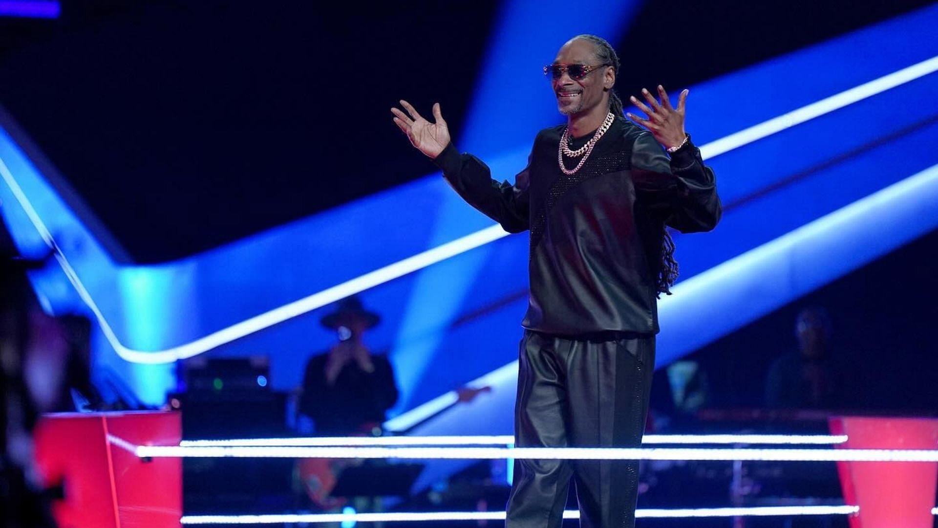 Snoop Dogg in The Voice (Image source via Instagram @snoopdogg)