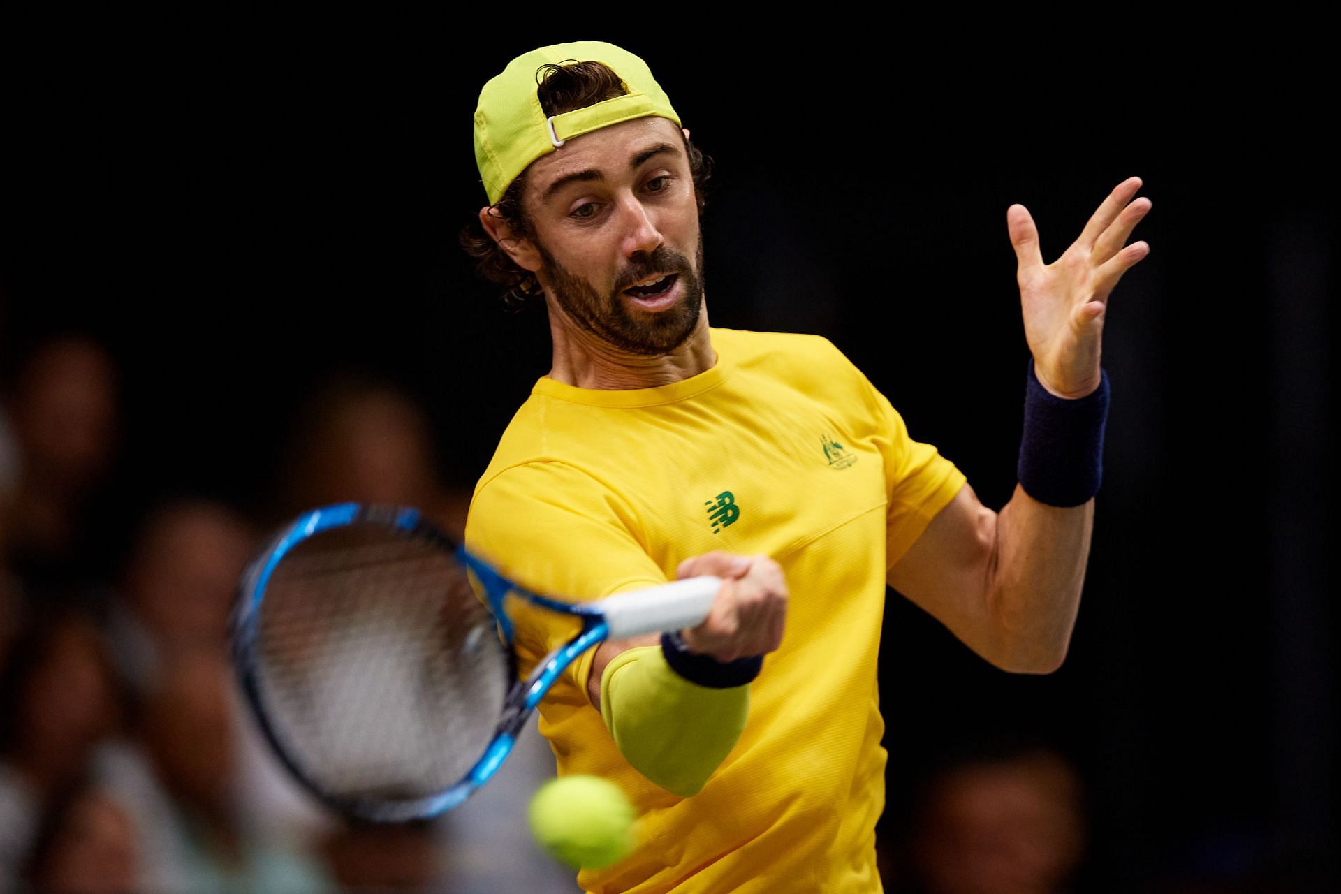 Jordan Thompson at the Davis Cup 2024. (Photo: Getty)