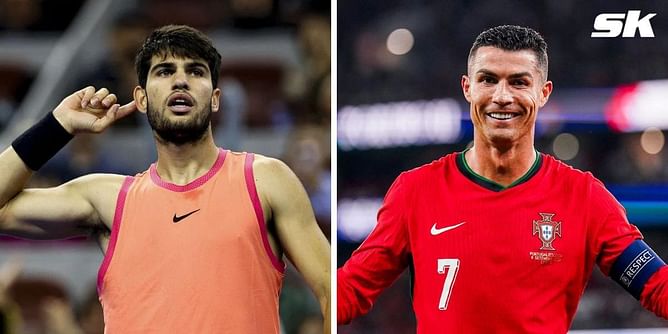 WATCH: Carlos Alcaraz gives nod to Cristiano Ronaldo after Shanghai Masters 3R win