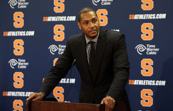 “Get the f**k outta here” - Carmelo Anthony revisits how ex-Syracuse coach shut down his plans to play sophomore college season