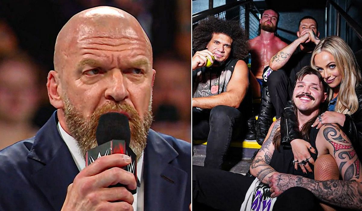 Triple H (left), Judgment Day (right) [Image credits: WWE.com]