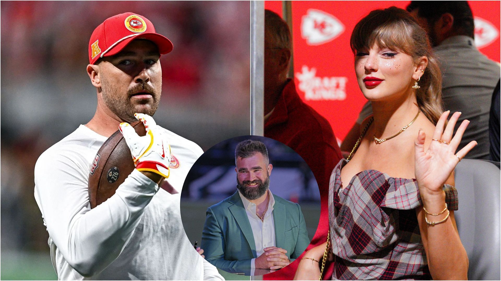 Jason Kelce teases Travis Kelce over Taylor Swift