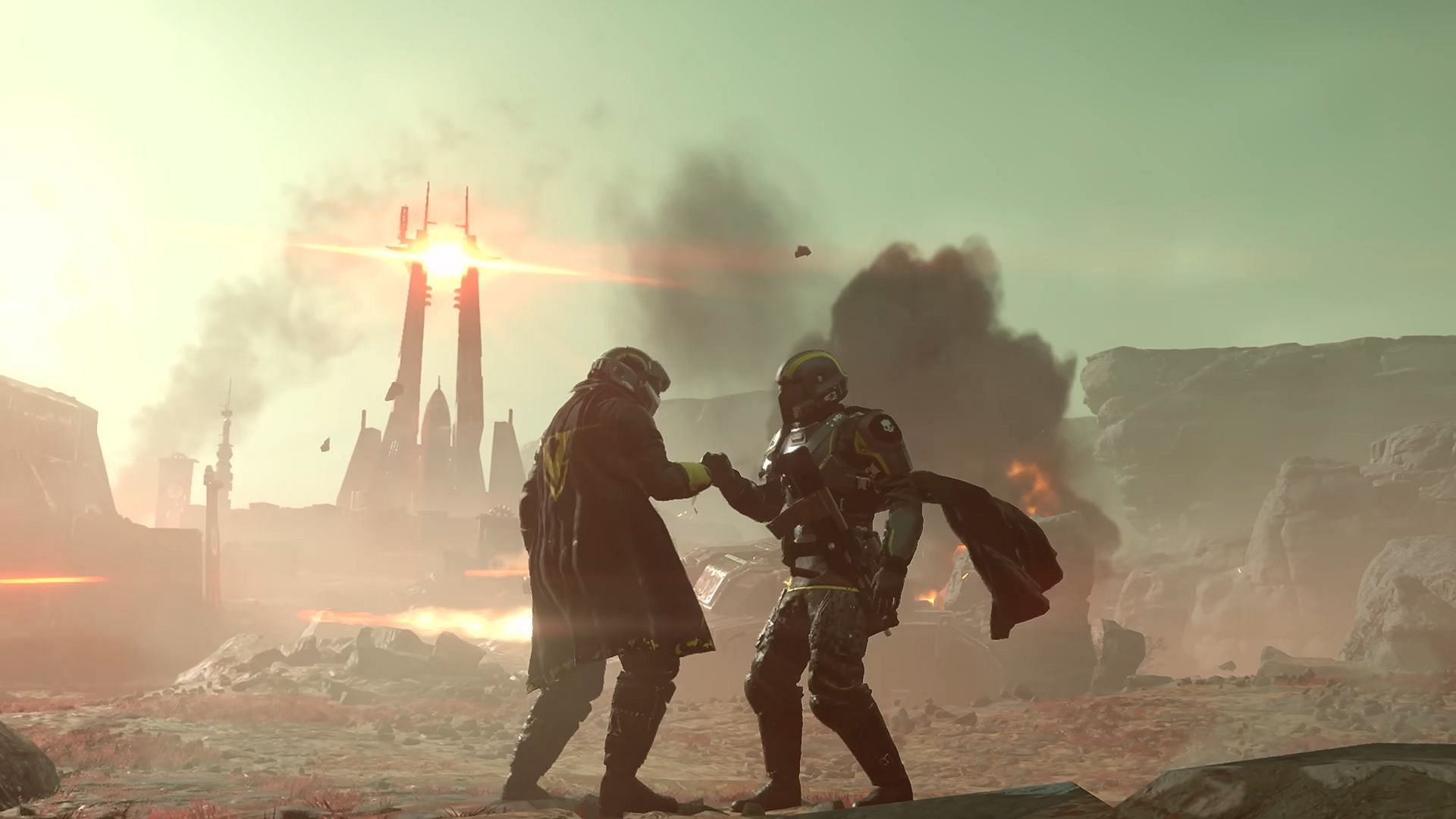 Helldivers 2 is partially down (Image via Sony Interactive Entertainment)