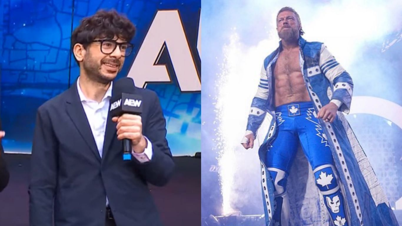 Tony Khan is the President of AEW [Image credits: AEW YouTube &amp; Adam Copeland Instagram]